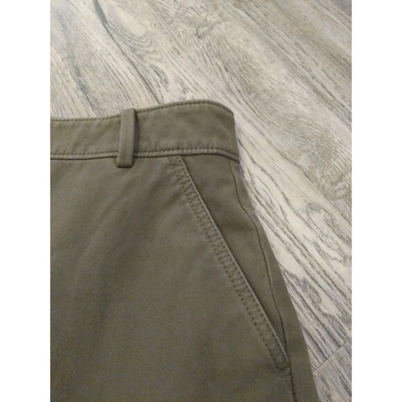 Ann Taylor Olive Green Pencil Skirt Size 8 Front pockets Lined - Picture 4 of 5
